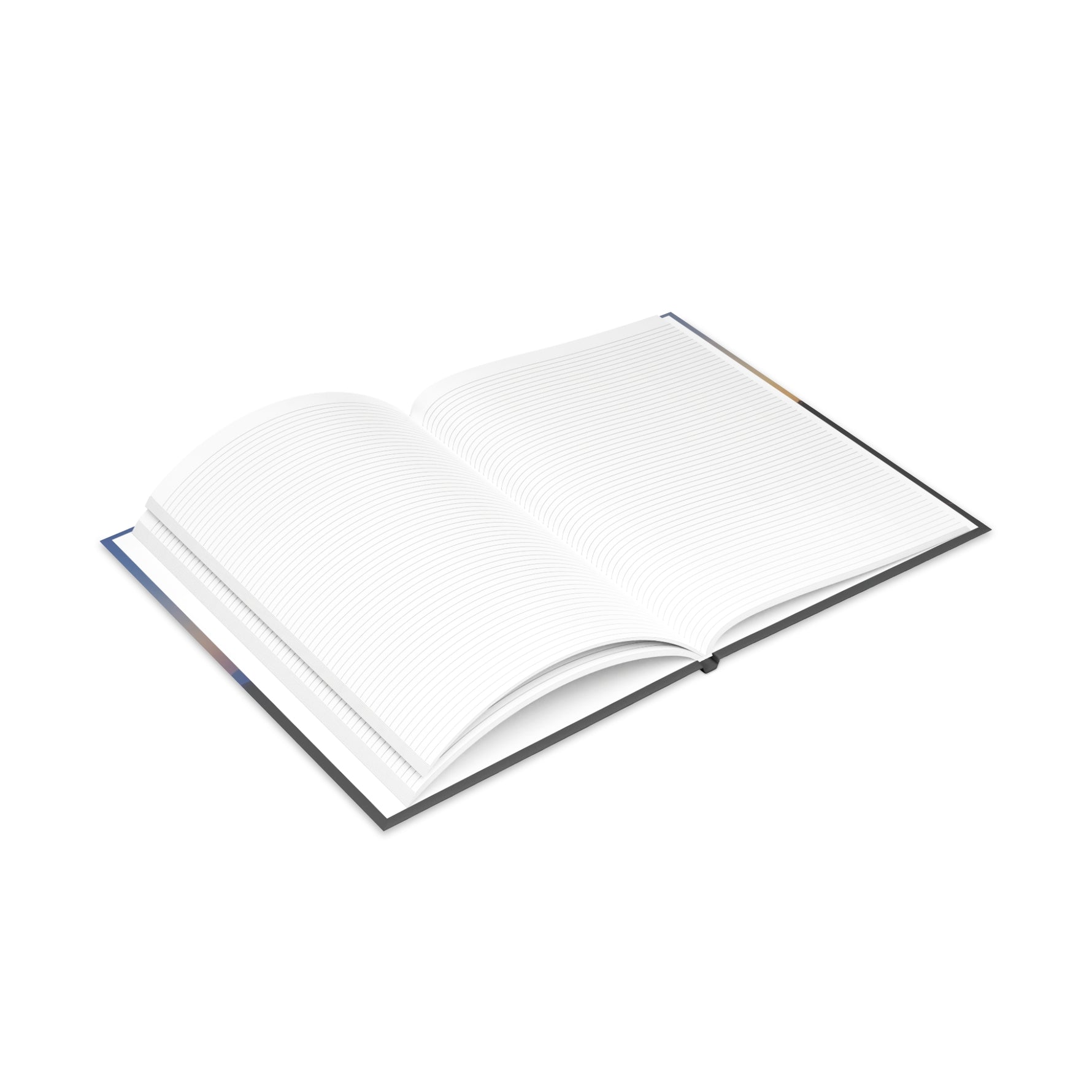 Hardcover Notebook with Puffy Covers - Sunset Sky (Variant 1)
