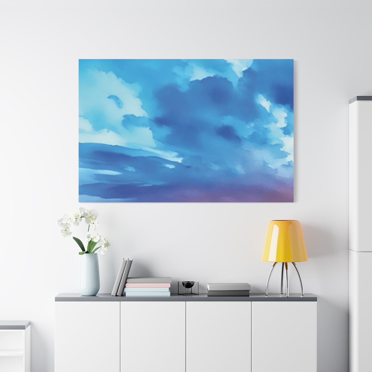 Stretched Matte Canvas - Sunset Sky (Variant 2)