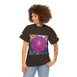 Unisex Heavy Cotton Tee - Flower of Dahlia