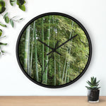 Wall Clock - Bamboo (Variant 1)