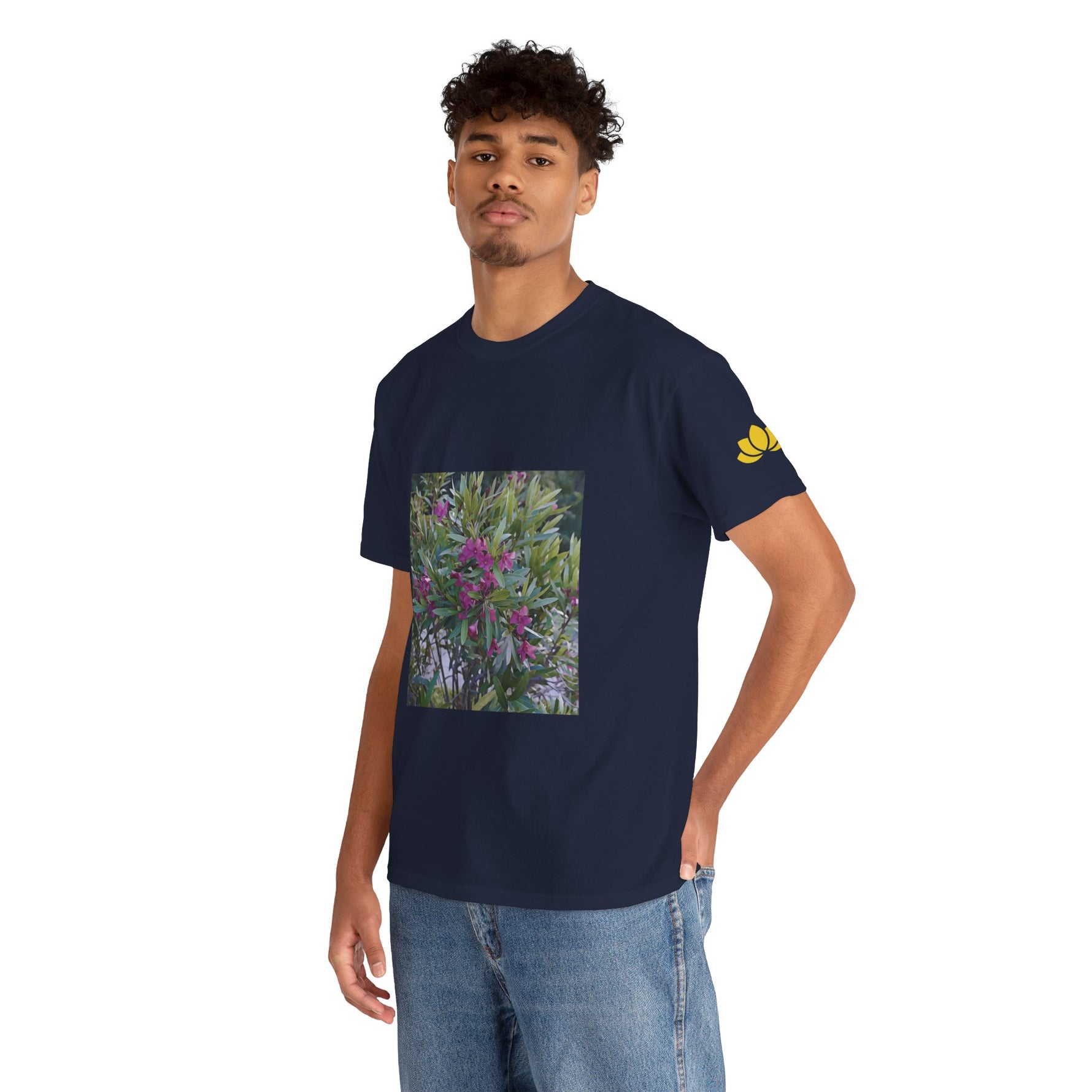 Unisex Heavy Cotton Tee - Flower of Oleander
