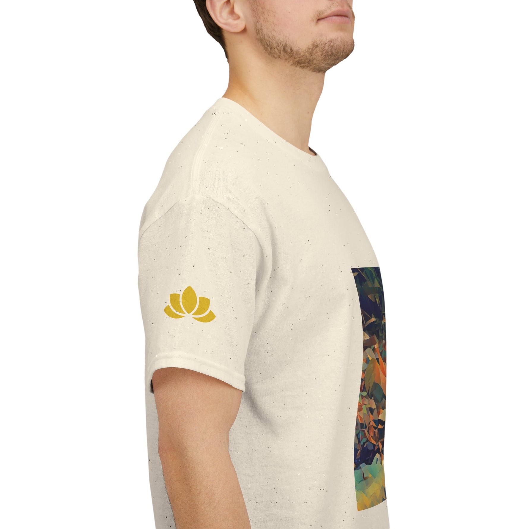 Unisex Heavy Cotton Tee - Poly Art - Stone Balance