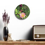 Acrylic Wall Clock - Poly Art - Flower of Rose (Variant 1)