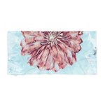Beach Towel – Poly Art - Flower of Dahlia (Variant 3)
