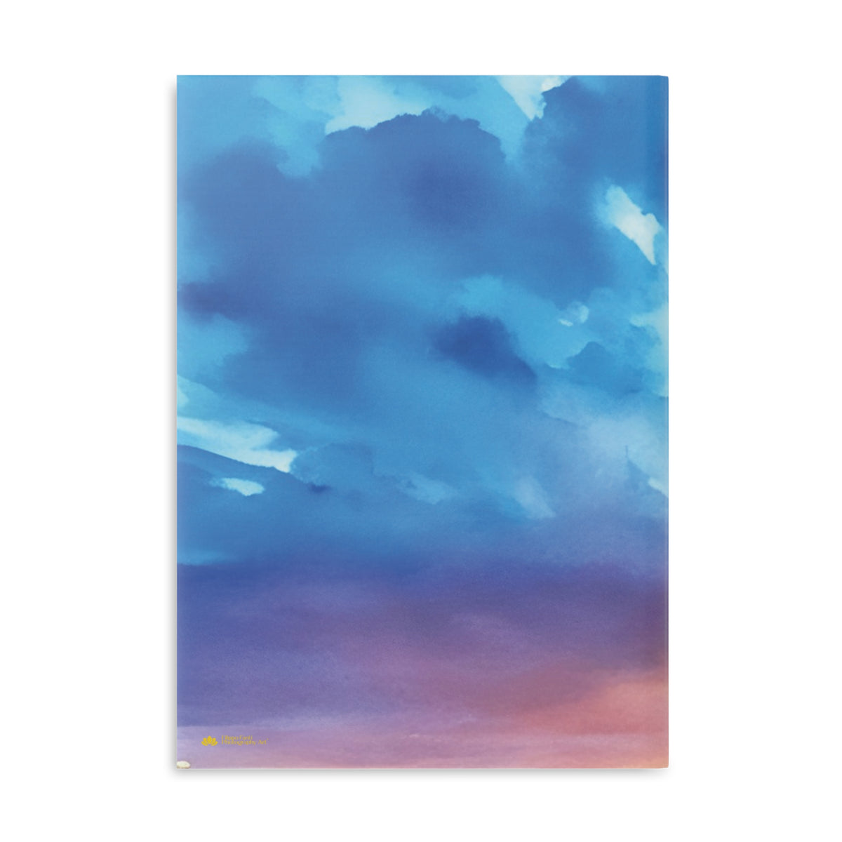 Hardcover Notebook with Puffy Covers - Sunset Sky (Variant 2)
