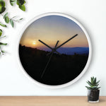 Wall Clock - Sunset Sky (Variant 2)