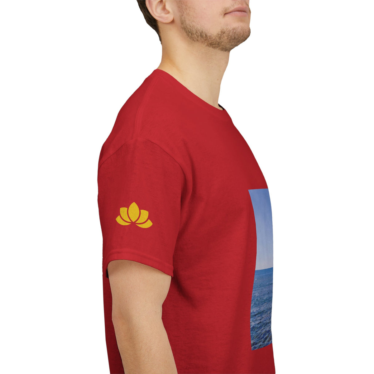 Unisex Heavy Cotton Tee - Sea (Variant 2)