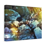 Stretched Matte Canvas - Stone Balance (Variant 3)
