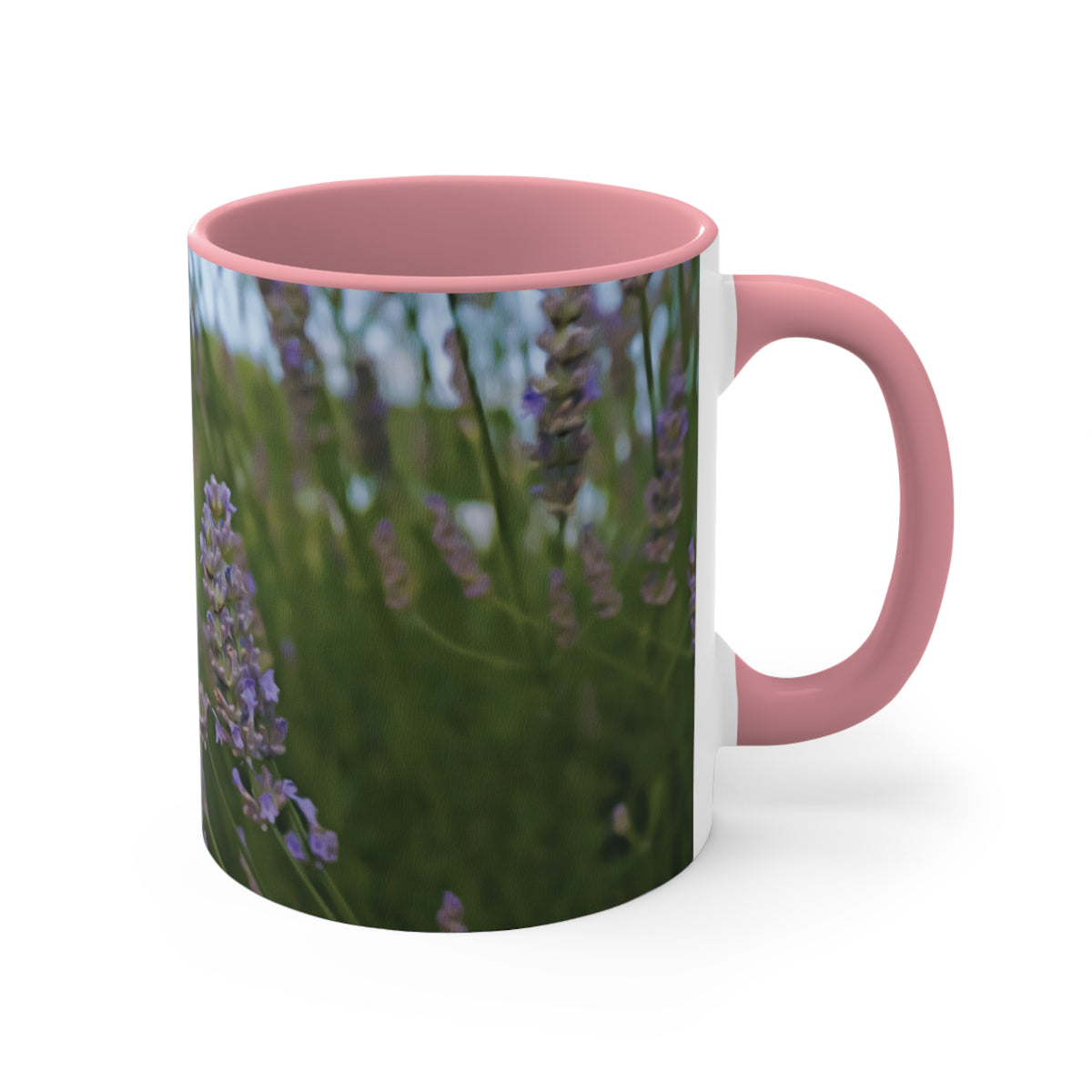 Mug 11oz - Flower of Lavender with Bombus Insect (Variant 2)