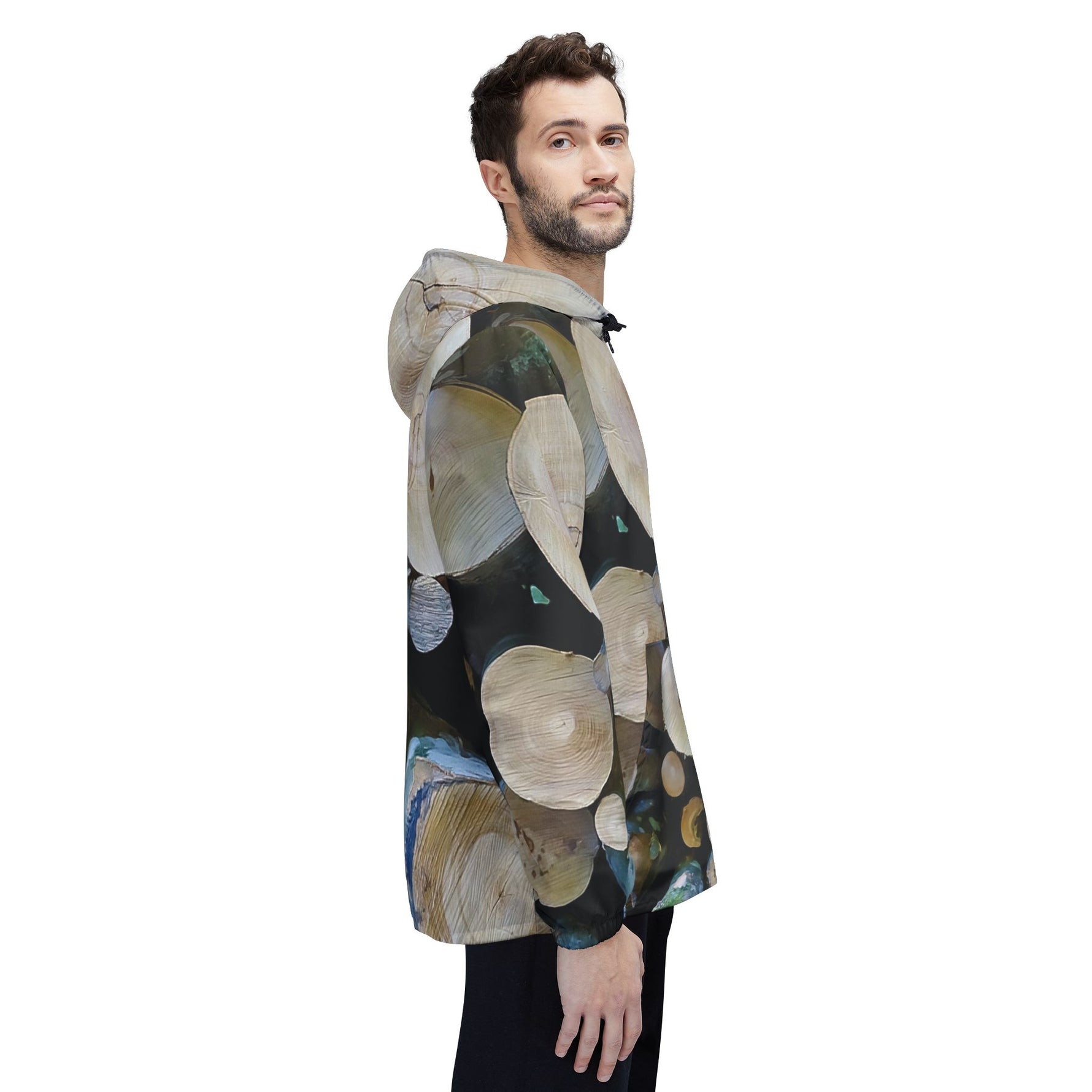 Windbreaker Jacket - Wooden Trunks (Variant 1)