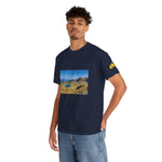 Unisex Heavy Cotton Tee - Rila Lakes (Variant 1)