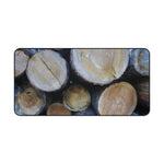Desk Mat - Wooden Trunks (Variant 2)