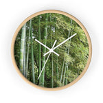 Wall Clock - Bamboo (Variant 1)
