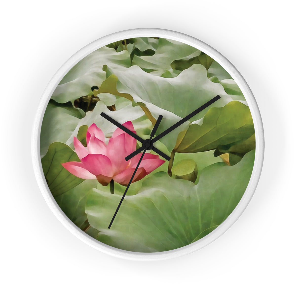 Wall Clock - Flower of Lotus (Variant 1)