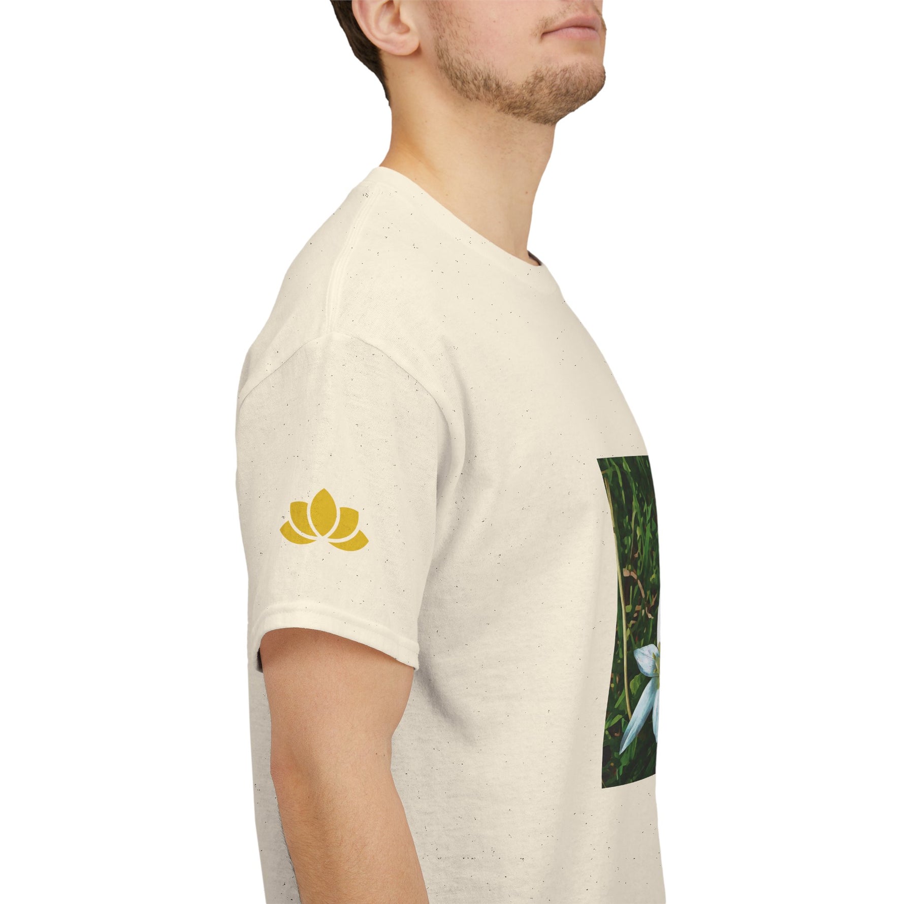 Unisex Heavy Cotton Tee - Flower of Ornithogalum