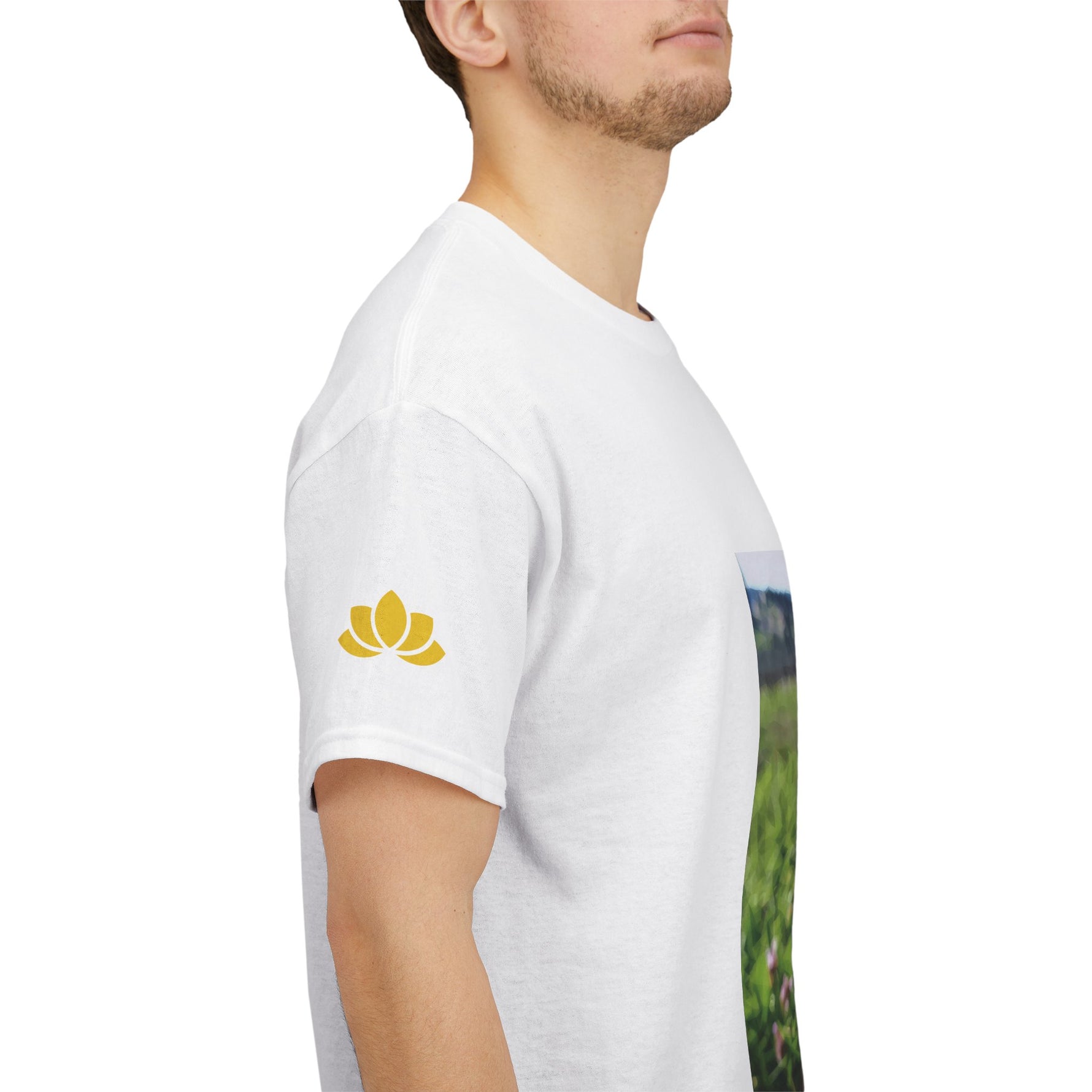 Unisex Heavy Cotton Tee - Poly Art - Flower of Muscari