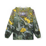 Windbreaker Jacket - Poly Art - Flower of Lysimachia