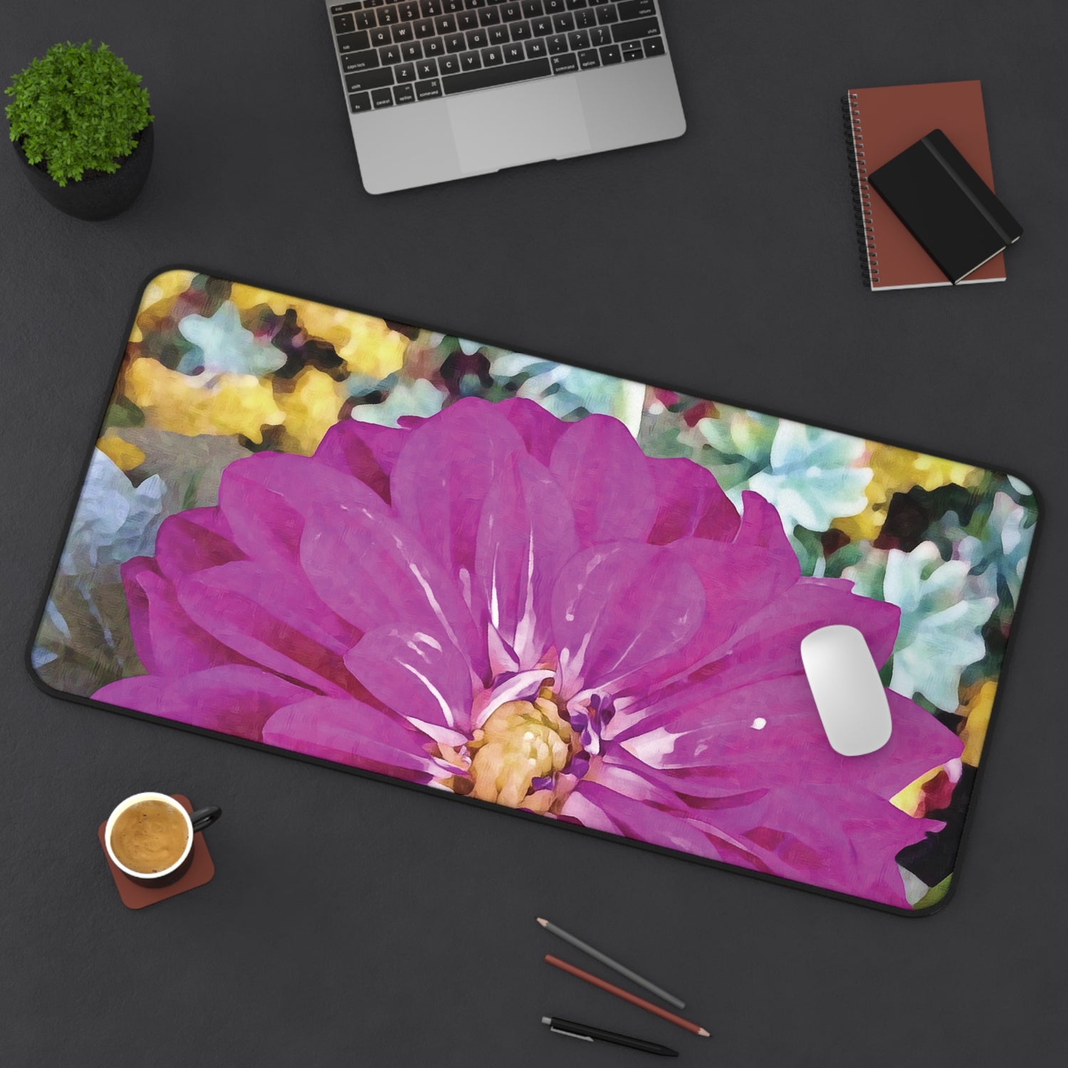 Desk Mat - Flower of Dahlia (Variant 1)