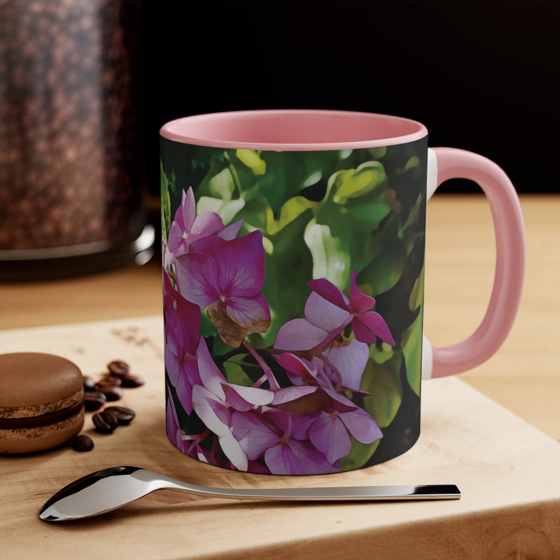 Mug 11oz - Flower of Ortensia/Hydrangea Macrophylla