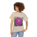 Unisex Heavy Cotton Tee - Flower of Dahlia