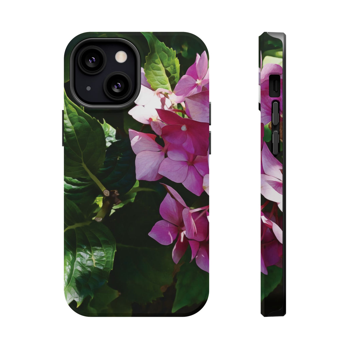 Magnetic Tough Phone Case - Flower of Ortensia/Hydrangea Macrophylla