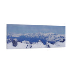 Stretched Matte Canvas - View from Mont Blanc