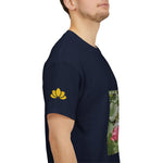 Unisex Heavy Cotton Tee - Flower of Lotus (Variant 3)