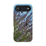 Magnetic Tough Phone Case - Flower of Lavender with Bombus