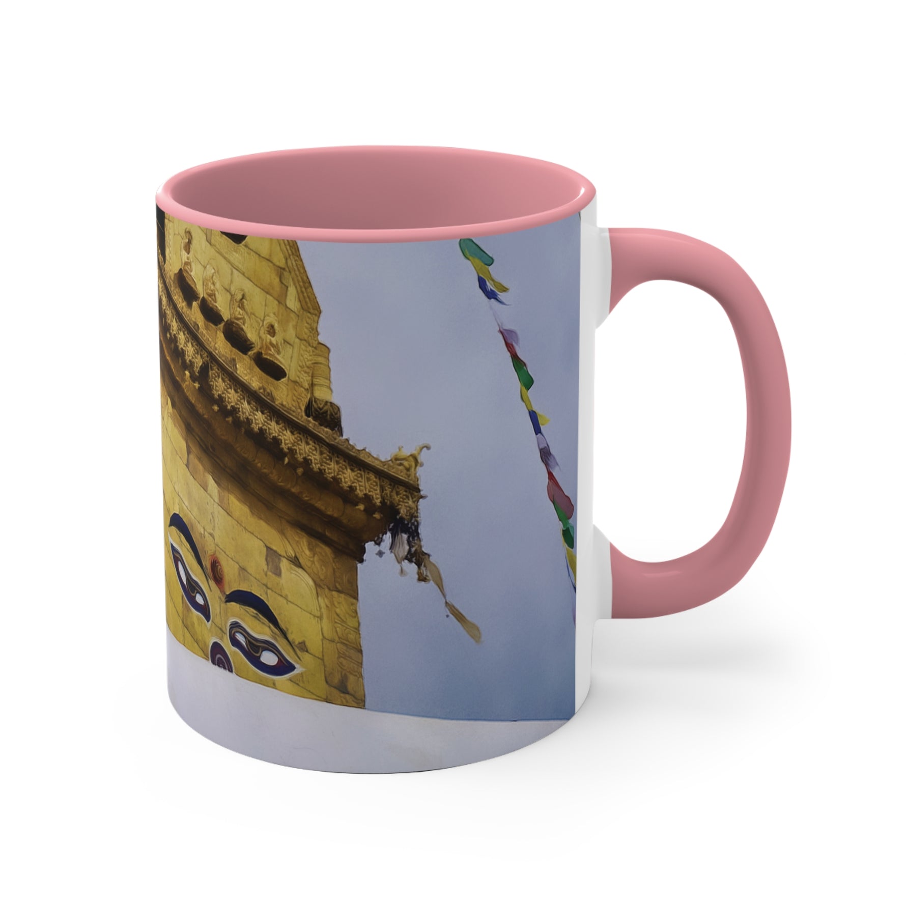 Mug 11oz - Nepal, Stupa with Buddha's Eyes (Variant 1)