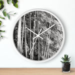 Wall Clock - Bamboo (B&W Variant)