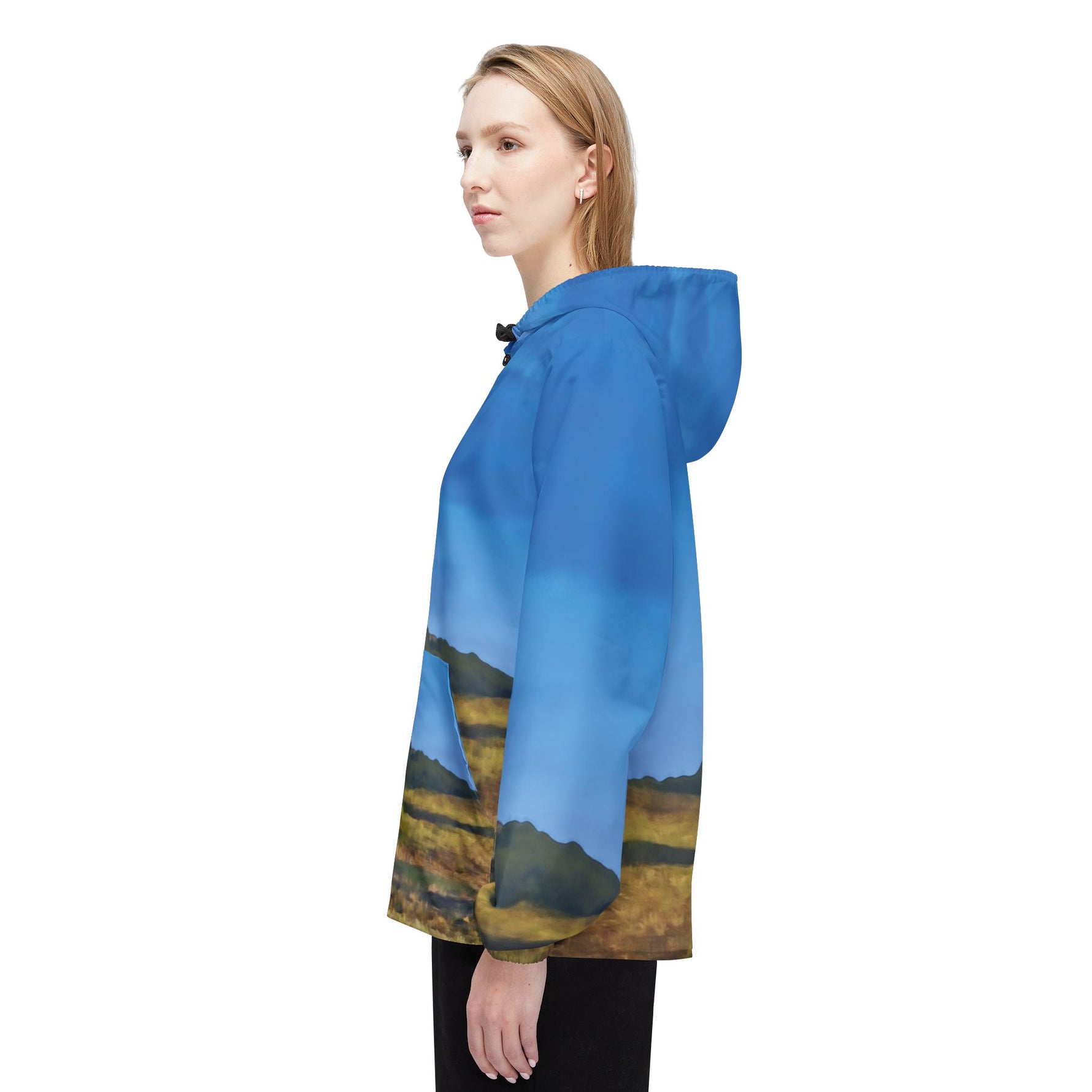 Windbreaker Jacket - Tuscan Landscape (Variant 1)