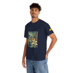 Unisex Heavy Cotton Tee - Poly Art - Flower of Ornithogalum (Variant 2)