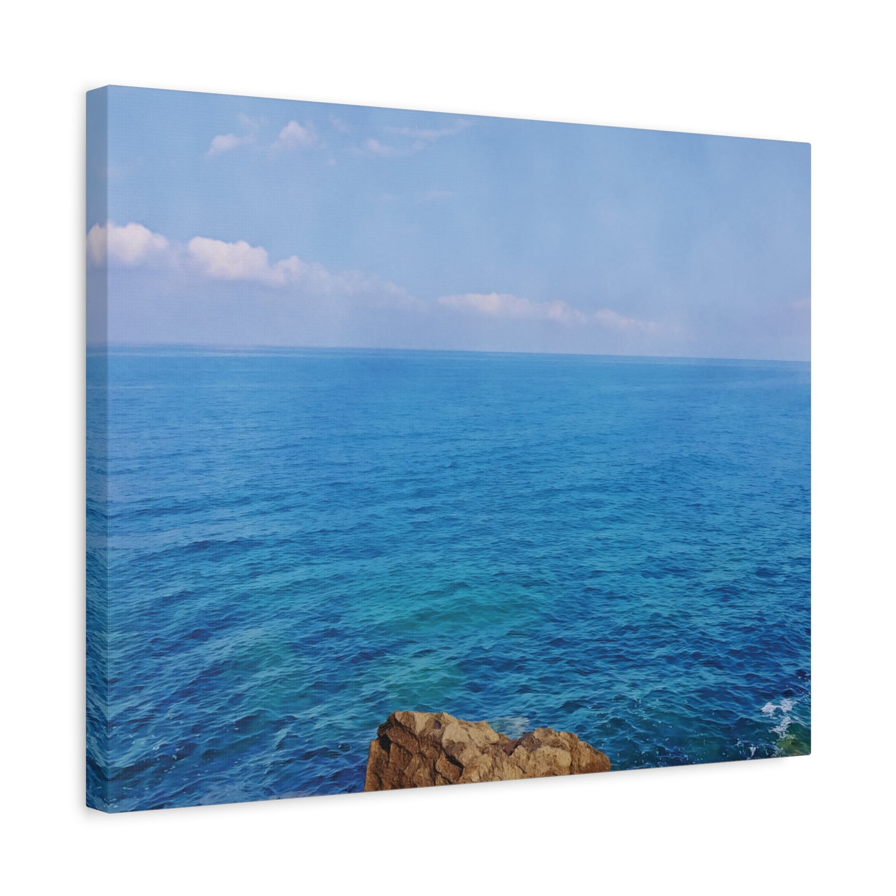 Stretched Matte Canvas - Sea (Variant 01)