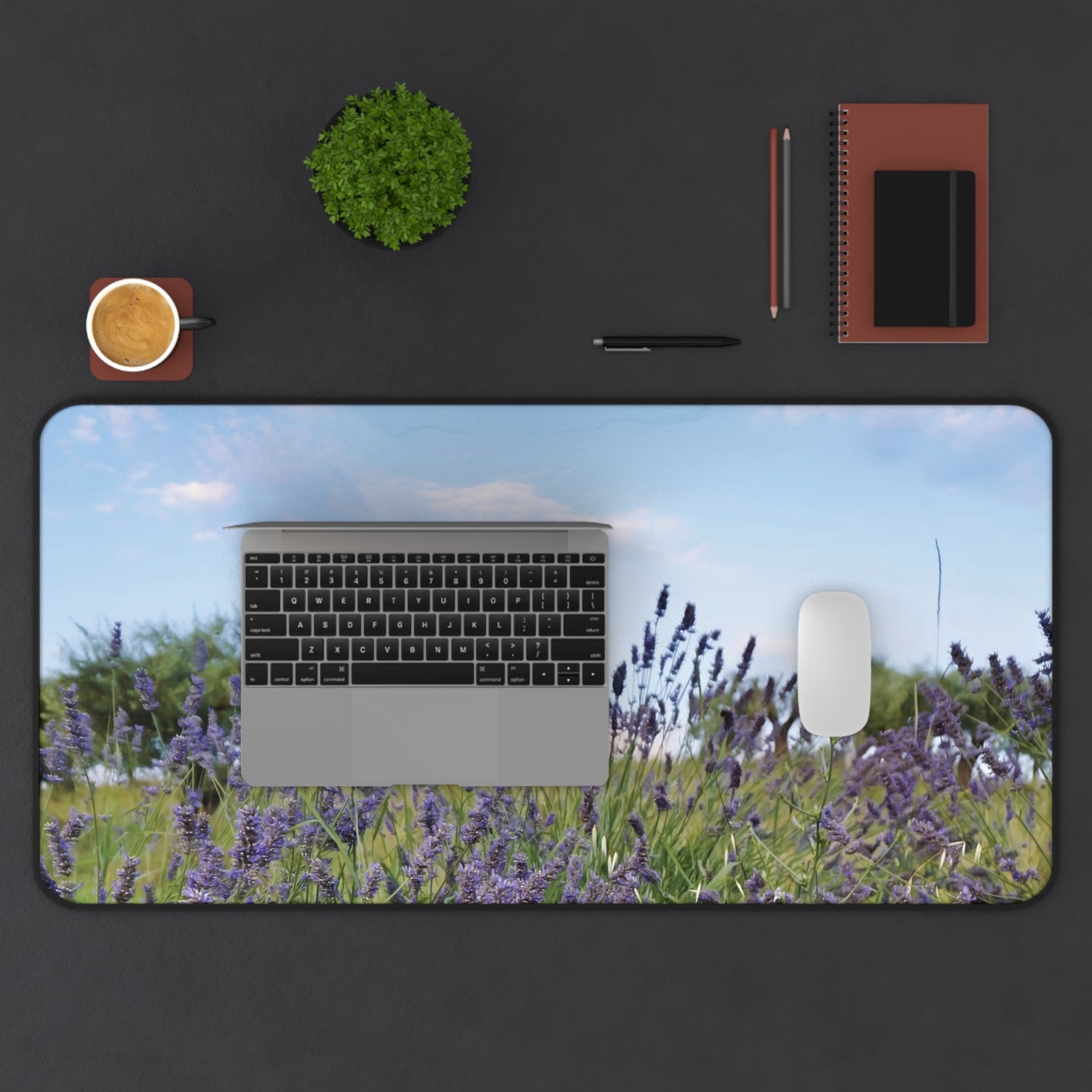 Desk Mat - Flower of Lavender