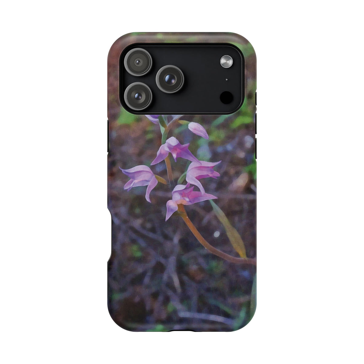 Magnetic Tough Phone Case - Flower of Cephalanthera Rubra