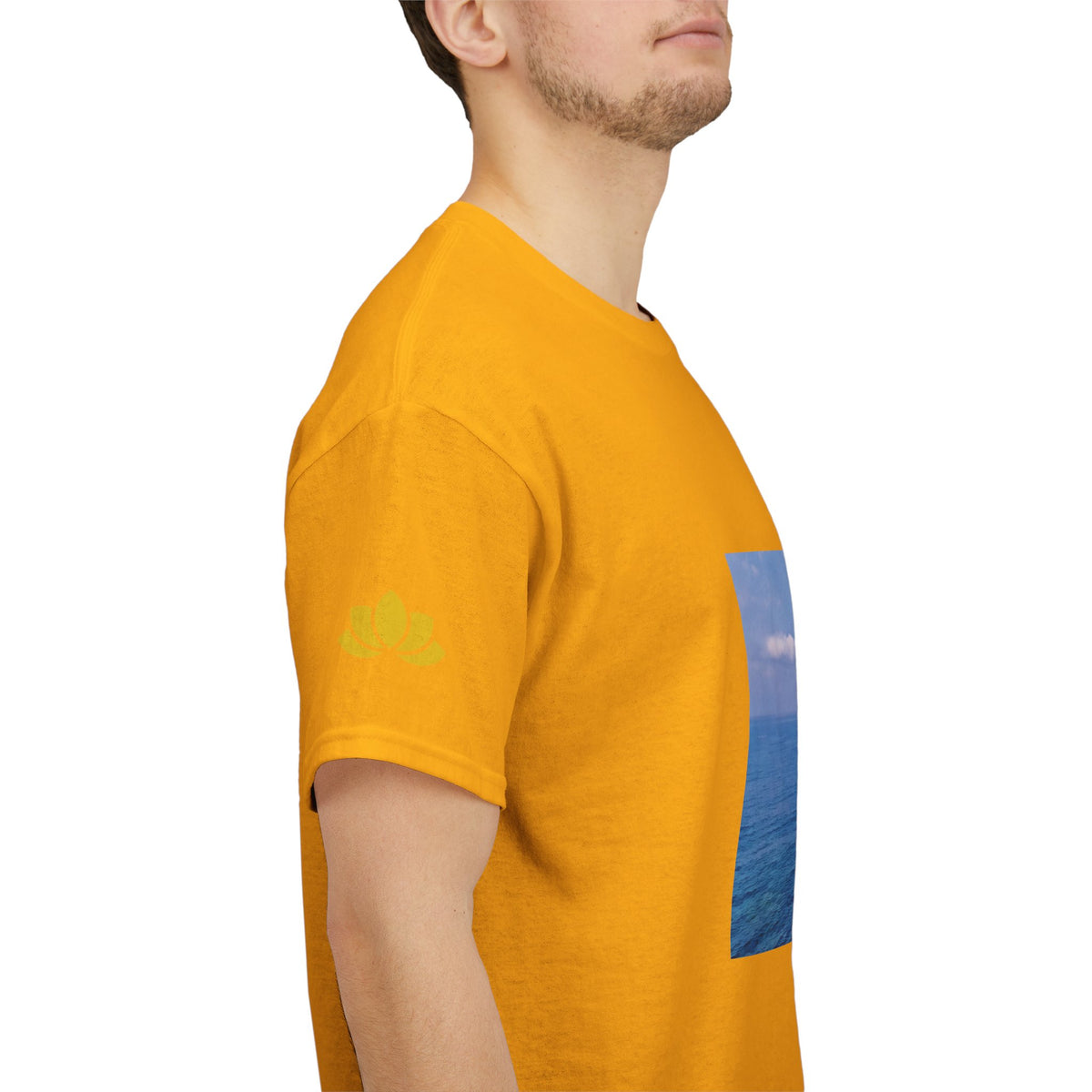 Unisex Heavy Cotton Tee - Sea (Variant 1)