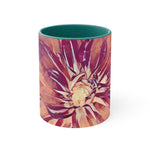 Mug 11oz - Poly Art - Flower of Dahlia (Variant 4)