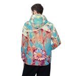 Windbreaker Jacket - Poly Art - Flower of Daisies (Variant 3)