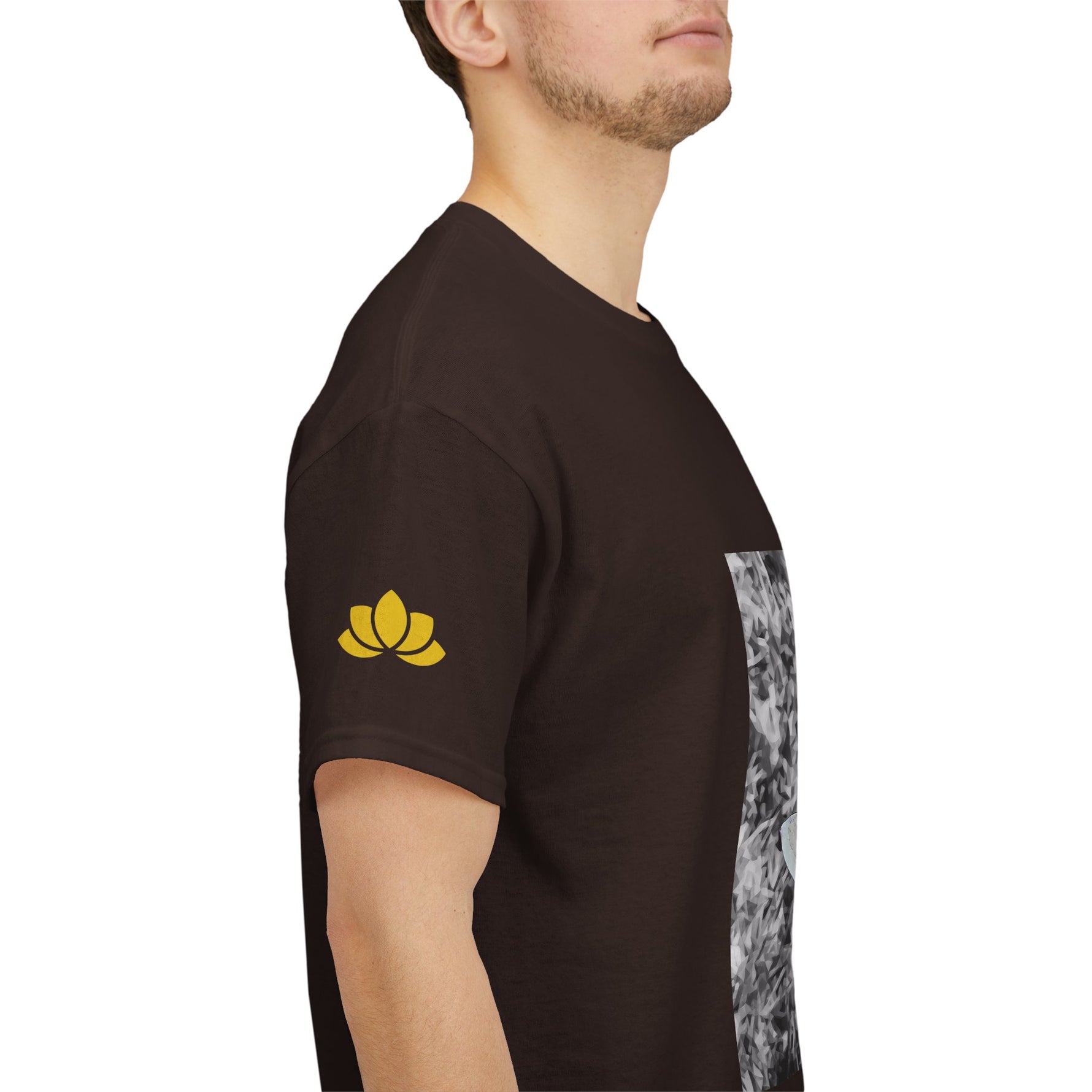 Unisex Heavy Cotton Tee - Poly Art - Flower of Anemone