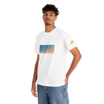 Unisex Heavy Cotton Tee - Poly Art - Sunset Sky (Variant 2)
