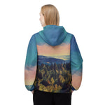 Windbreaker Jacket - Poly Art - Tuscan Landscape (Variant 2)
