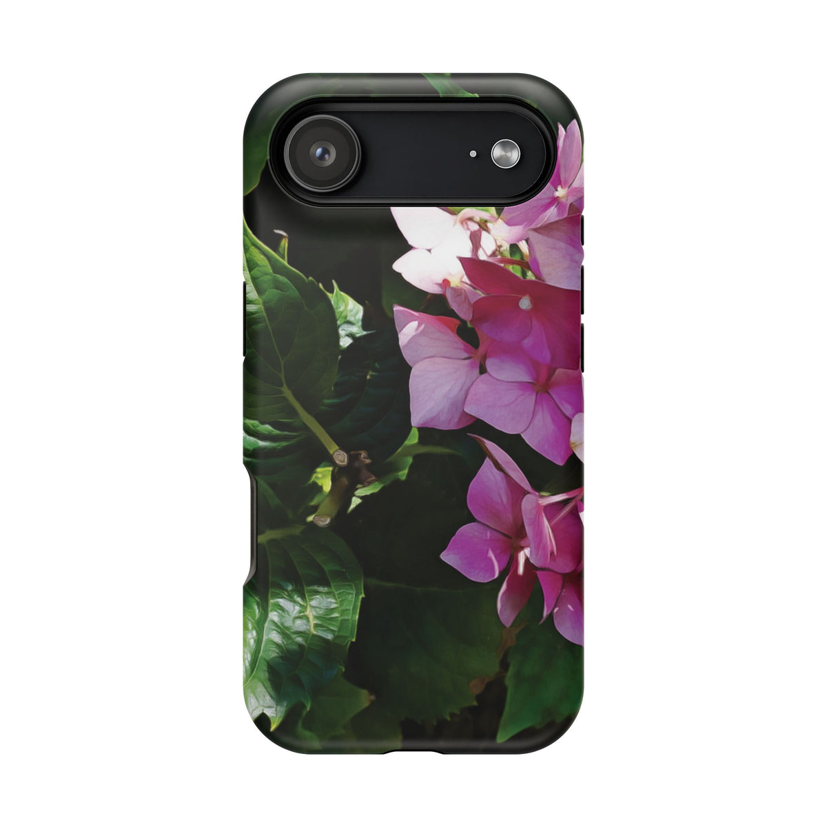 Magnetic Tough Phone Case - Flower of Ortensia/Hydrangea Macrophylla