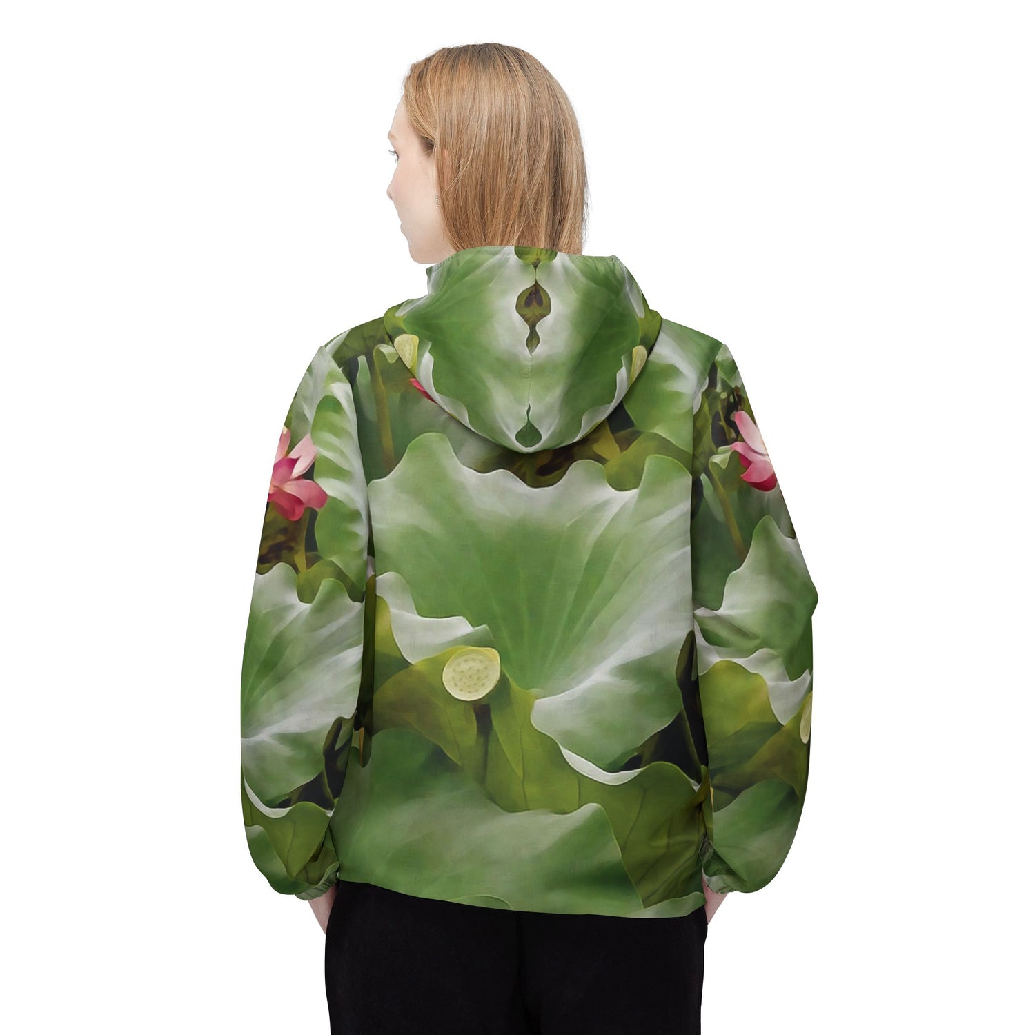 Windbreaker Jacket - Flower of Lotus