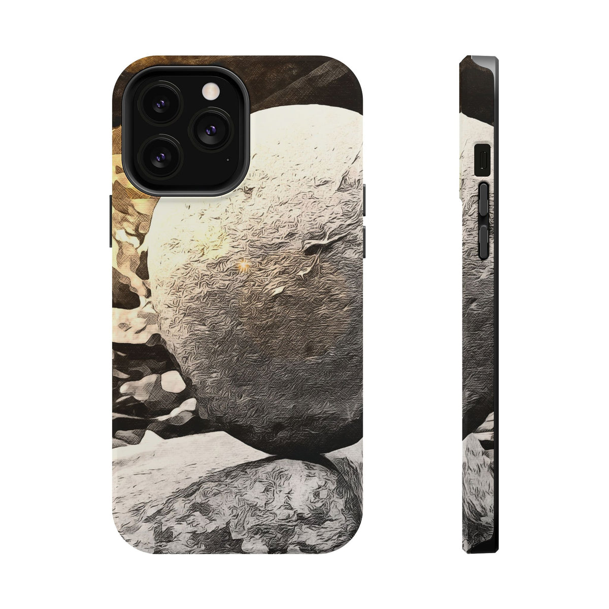 Magnetic Tough Phone Case - Stone Balance