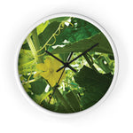 Wall Clock - Flower of Cucumber