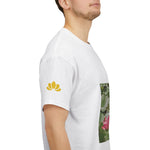Unisex Heavy Cotton Tee - Flower of Lotus (Variant 3)