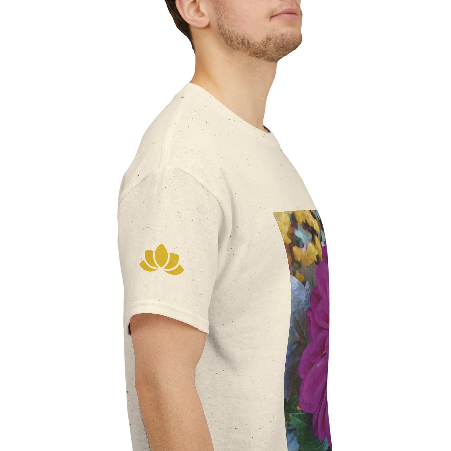 Unisex Heavy Cotton Tee - Flower of Dahlia
