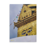 Hardcover Notebook with Puffy Covers - Nepal, Stupa with Buddha's Eyes (Variant 1)