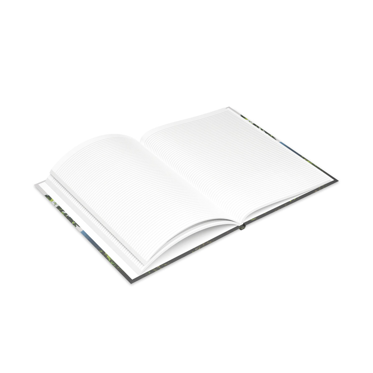 Hardcover Notebook with Puffy Covers - Forest