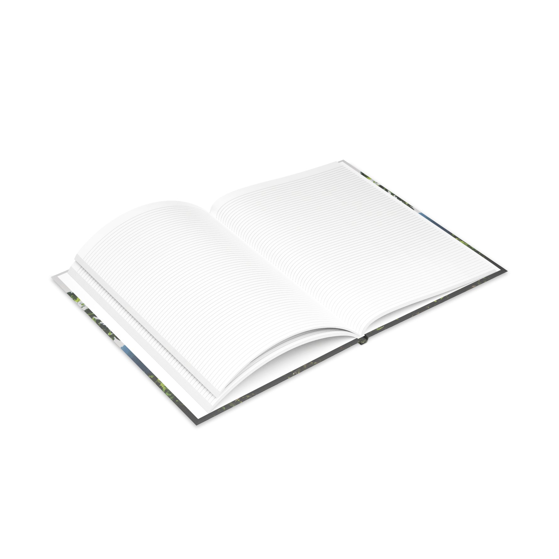 Hardcover Notebook with Puffy Covers - Forest